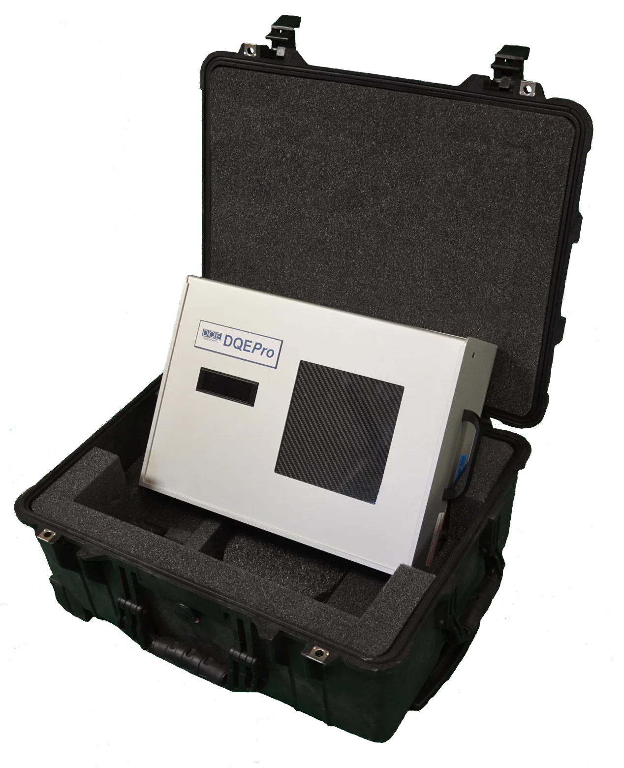 DQEPro in its portable carrying case
